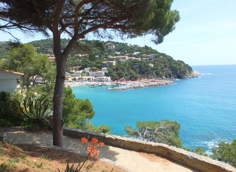 Llafranc, one of the most beautiful beaches on the Costa Brava