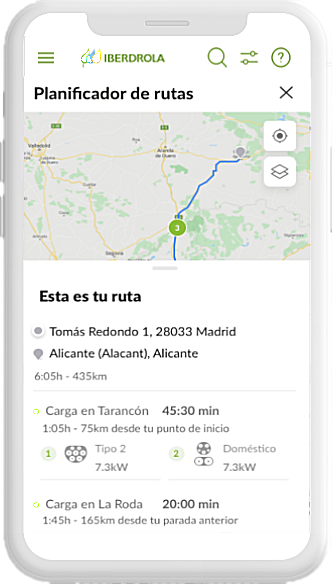 App Cargadores Iberdrola - Consejos para viajar en coche el&eacute;ctrico por Espa&ntilde;a